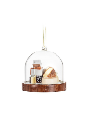 Cheese Board Dome Ornament