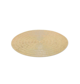 Round Gold Placemat