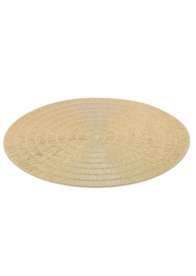 Round Gold Placemat