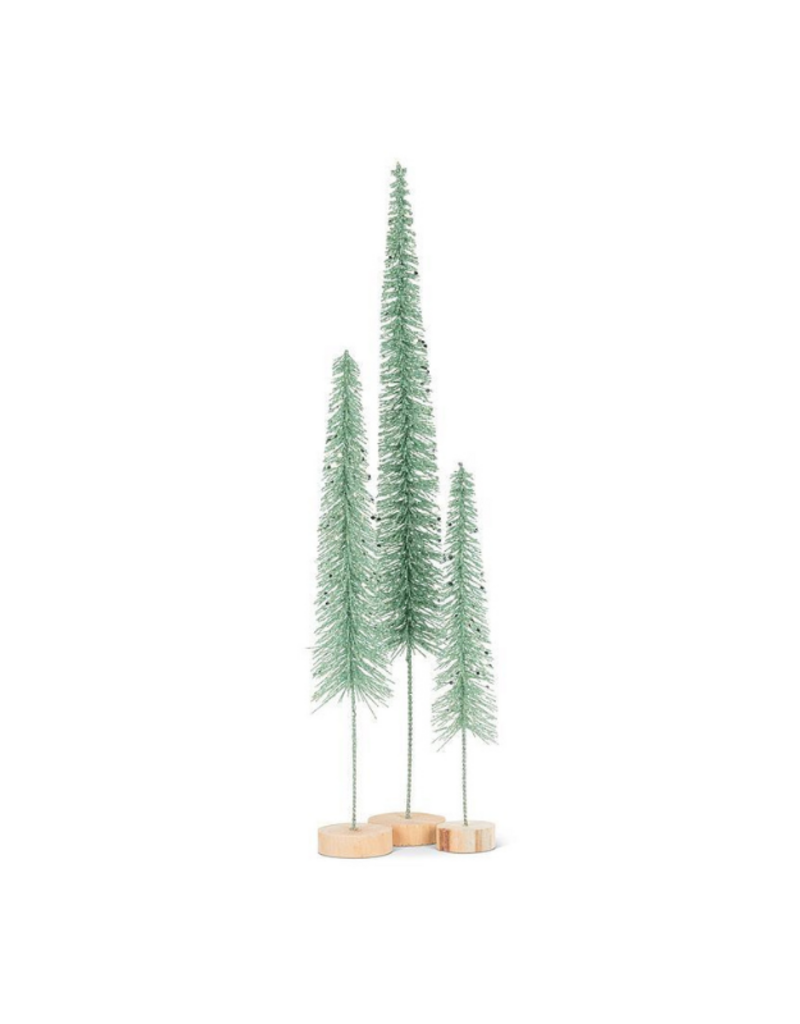 Turquoise Skinny Brush Tree Medium