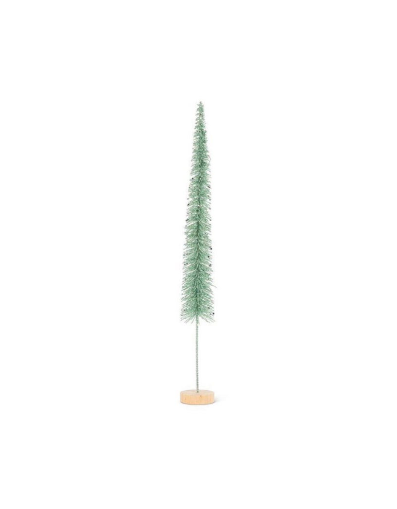 Turquoise Skinny Brush Tree Large