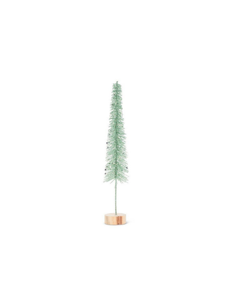 Turquoise Skinny Brush Tree Small