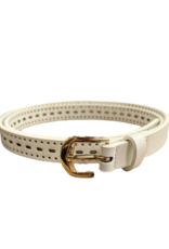 b.young Walli Belt in Marshmallow by b.young