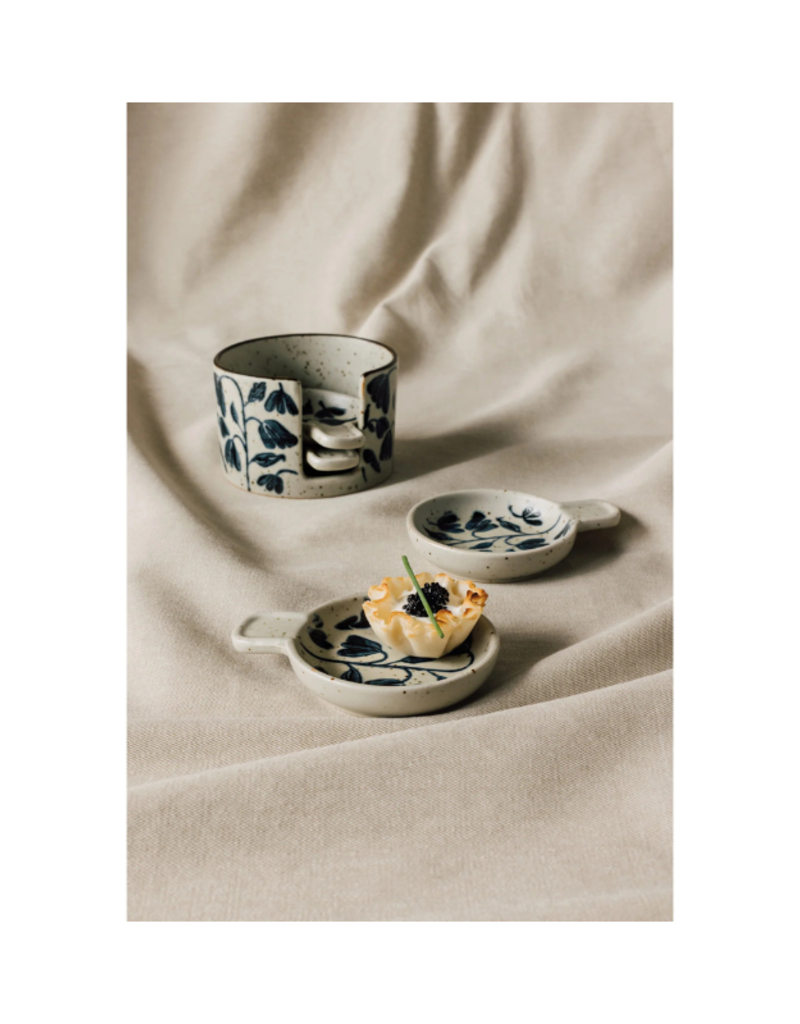 Danica Posy Element Amuse Bouche Plates Set of 4