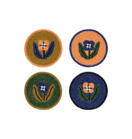 Danica Beaded Teppi Coaster Set of 4