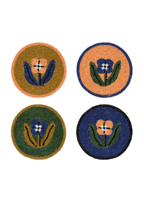 Danica Beaded Teppi Coaster Set of 4