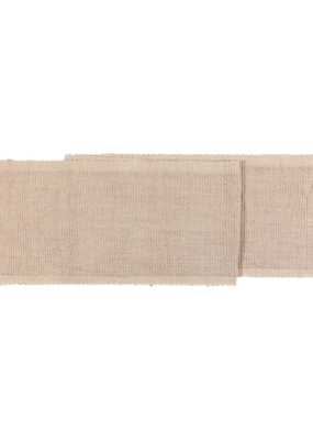 Danica Lattice Dove Grey Table Runner