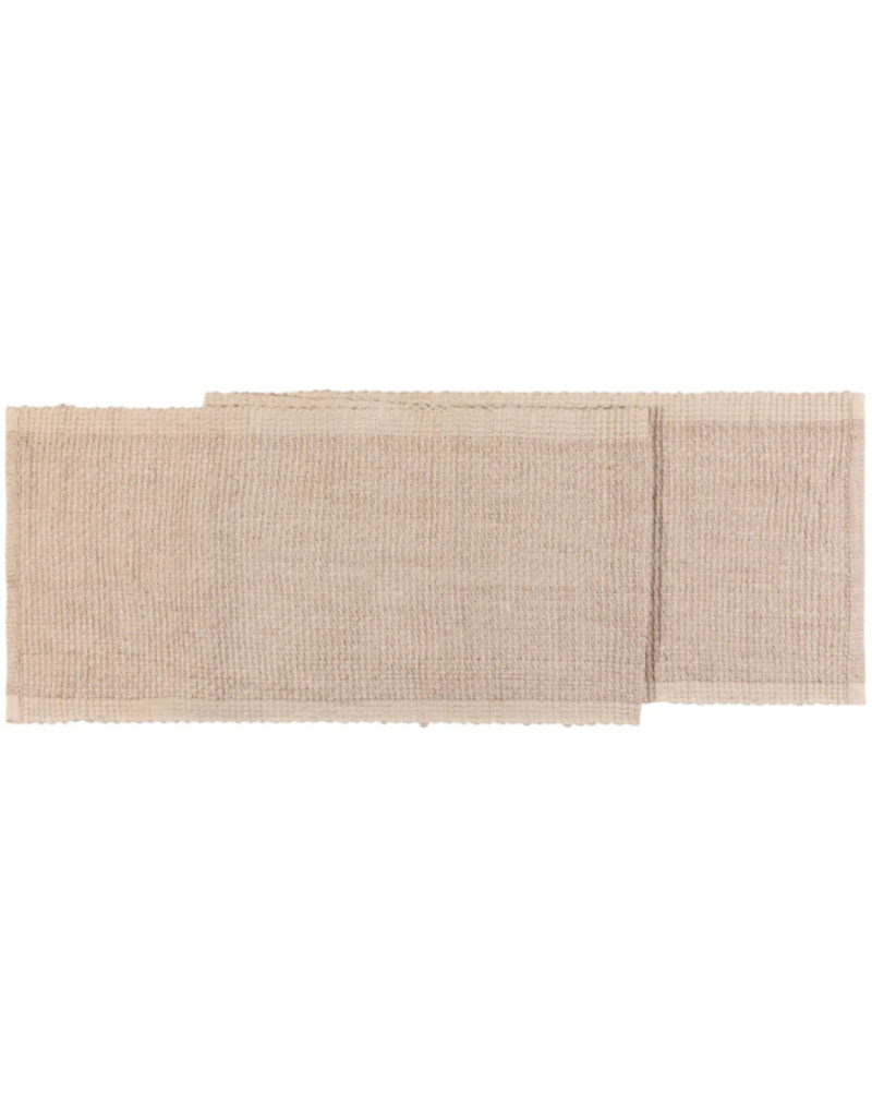 Danica Lattice Dove Grey Table Runner