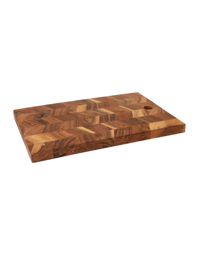 Danica Acacia Chevron Board