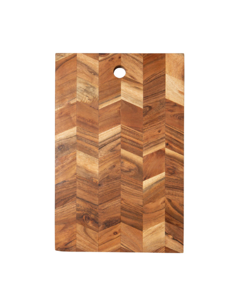 Danica Acacia Chevron Board