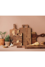 Danica Acacia Chevron Board