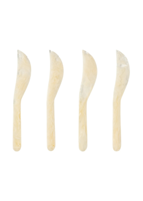 Danica Resin Ivory Spreader Set of 4