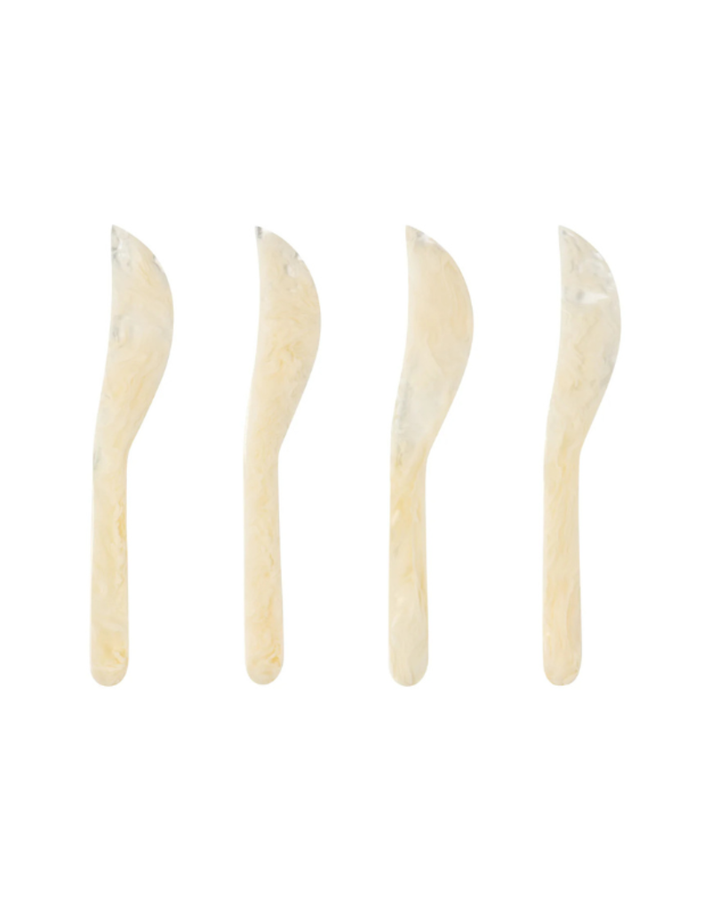 Danica Resin Ivory Spreader Set of 4
