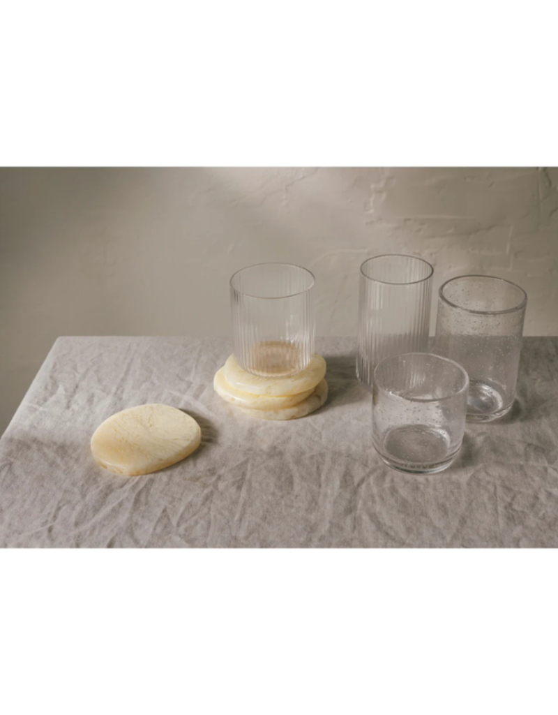Danica Resin Ivory Coaster Set of 4