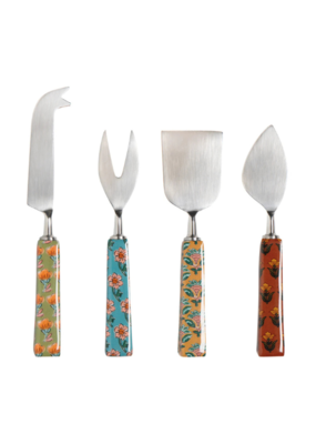 Danica Mosaic Cheese Knives Set of 4