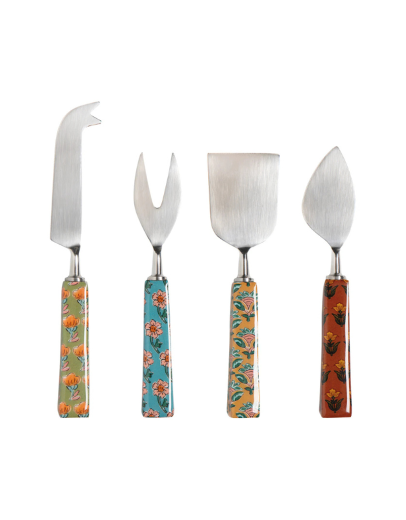 Danica Mosaic Cheese Knives Set of 4