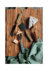 Danica Mosaic Cheese Knives Set of 4