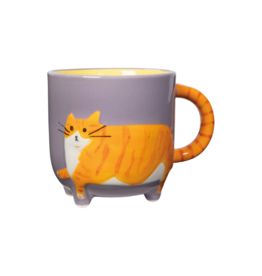 Danica Ginger Cat Critter Mug