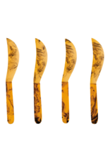 Danica Resin Tortoise Spreader Set of 4