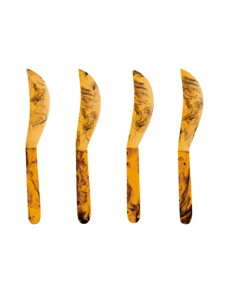 Danica Resin Tortoise Spreader Set of 4