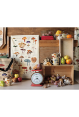 Danica Fine Print Mushroom Tea Towel