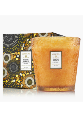 Voluspa 3-Wick Hearth Candle in Baltic Amber Voluspa