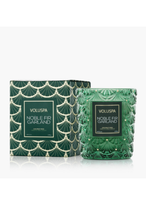 Voluspa Classic Candle in Noble Fir Garland by Voluspa