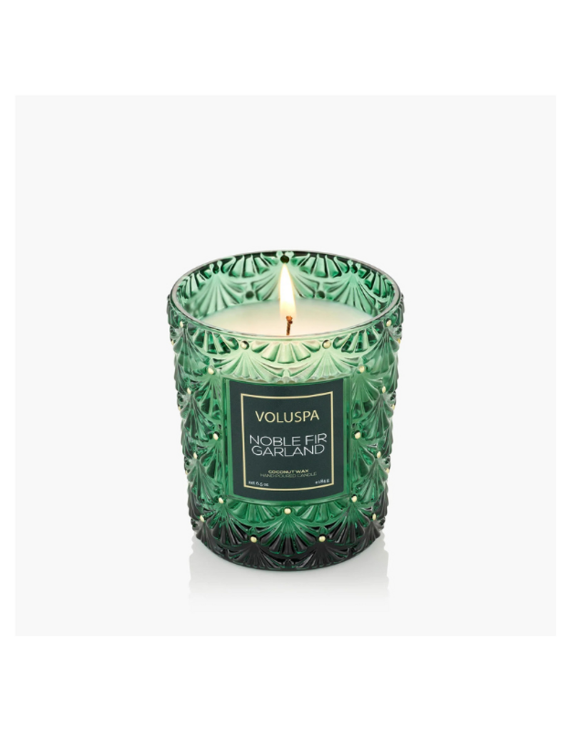 Voluspa Classic Candle in Noble Fir Garland by Voluspa