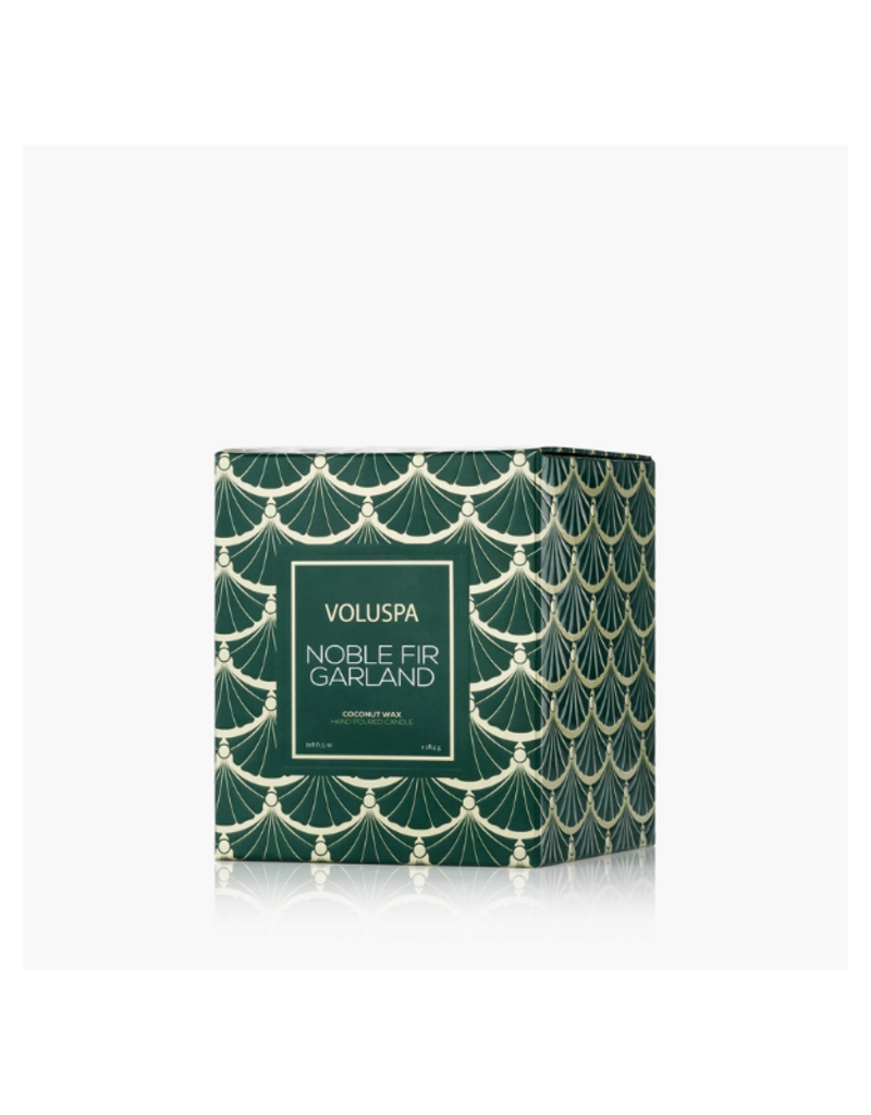 Voluspa Classic Candle in Noble Fir Garland by Voluspa