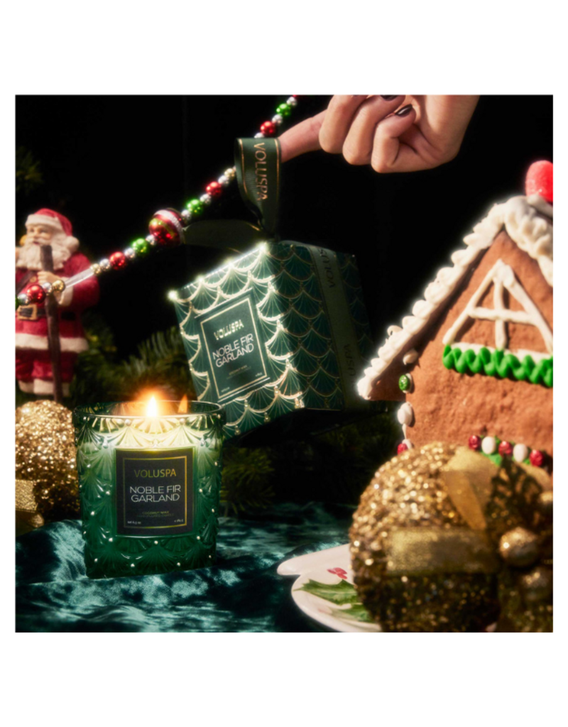 Voluspa Classic Candle in Noble Fir Garland by Voluspa