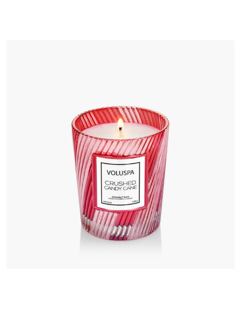 Voluspa Classic Candle in Crushed Candy Cane by Voluspa