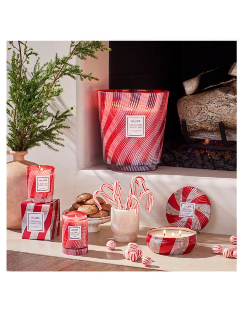 Voluspa Classic Candle in Crushed Candy Cane by Voluspa
