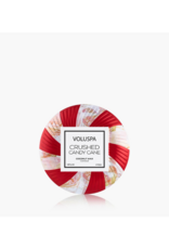 Voluspa Mini Tin Candle in Crushed Candy Cane by Voluspa