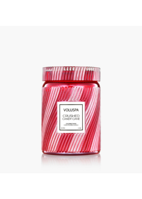 Voluspa Large Jar Candle in Crushed Candy Cane by Voluspa