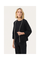 Part Two Tritte Cardigan in Black by Part Two