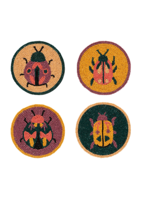 Danica Beaded Amulet Coasters Set of 4