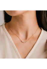 Lover's Tempo Dewdrop Necklace in White Opal by Lover's Tempo