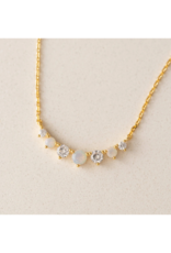 Lover's Tempo Dewdrop Necklace in White Opal by Lover's Tempo