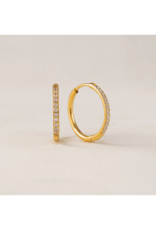 Lover's Tempo Waterproof Earrings Evie Hoops 20mm by Lover's Tempo