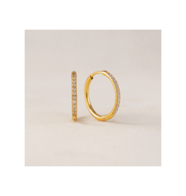 Lover's Tempo Waterproof Earrings Evie Hoops 20mm by Lover's Tempo