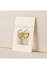 Lover's Tempo Waterproof Earrings Evie Hoops 20mm by Lover's Tempo