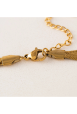 Lover's Tempo Waterproof Josie Twist Necklace in Gold by Lover's Tempo