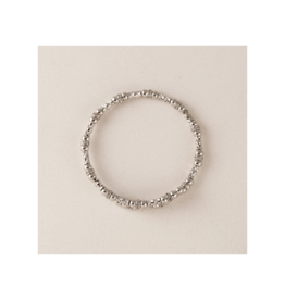 Lover's Tempo Waterproof Mini Solana Flex Bangle in Silver by Lover's Tempo