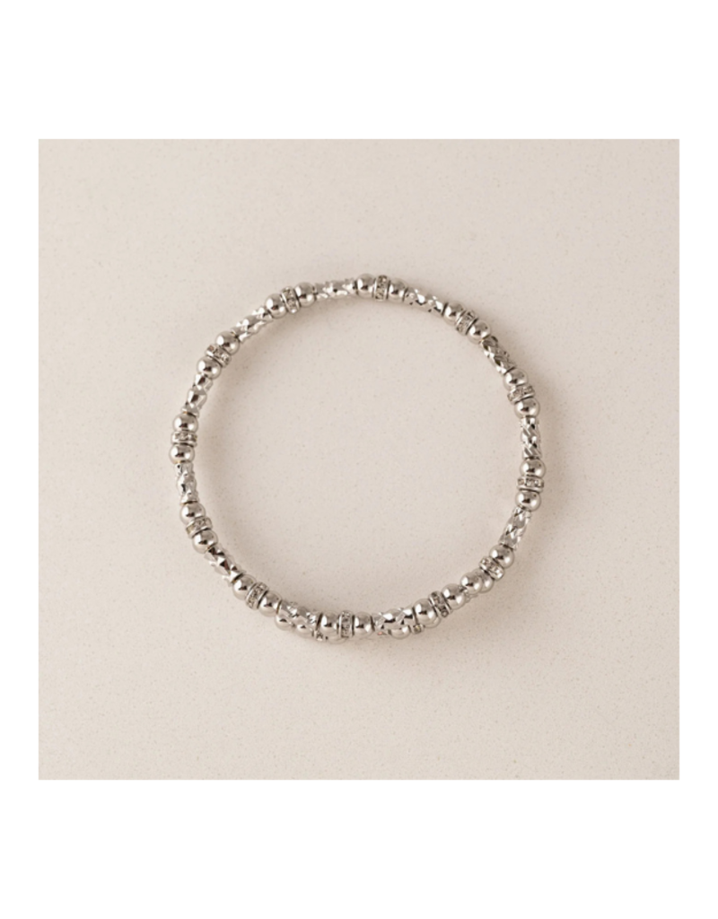 Lover's Tempo Waterproof Mini Solana Flex Bangle in Silver by Lover's Tempo