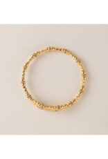 Lover's Tempo Waterproof Mini Solana Flex Bangle in Gold by Lover's Tempo