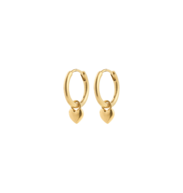 PILGRIM Alaia Earrings in Gold by Pilgrim