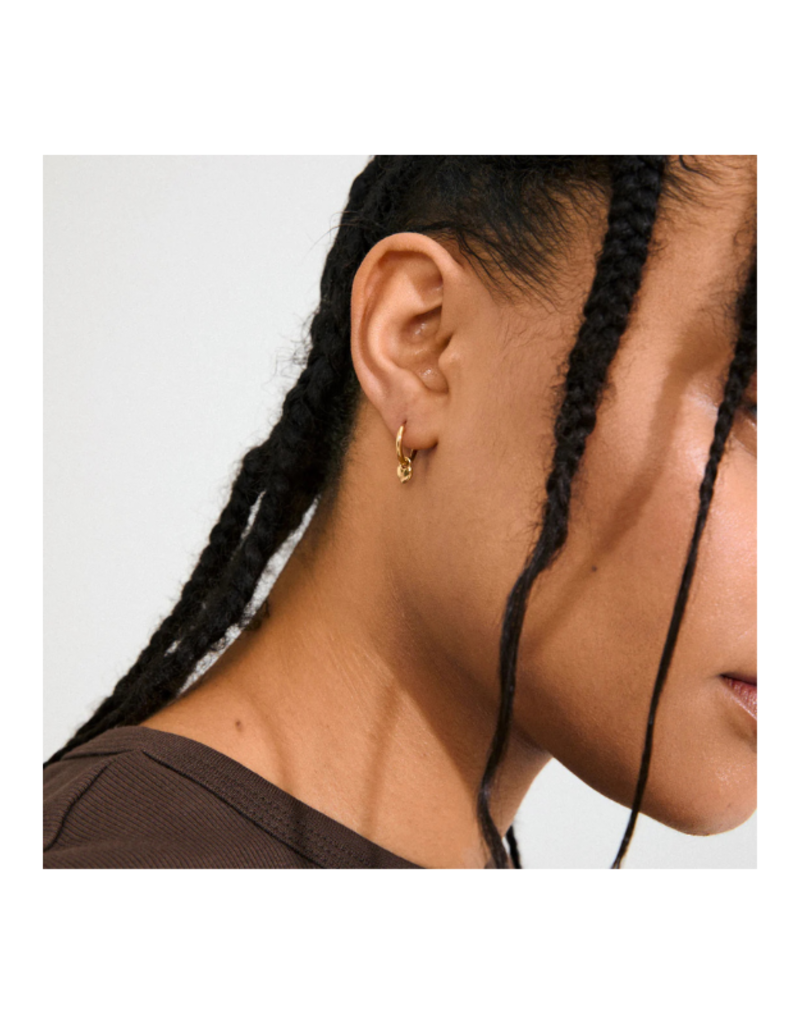 PILGRIM Alaia Earrings in Gold by Pilgrim