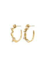 PILGRIM Hadley Earrings in Gold by Pilgrim