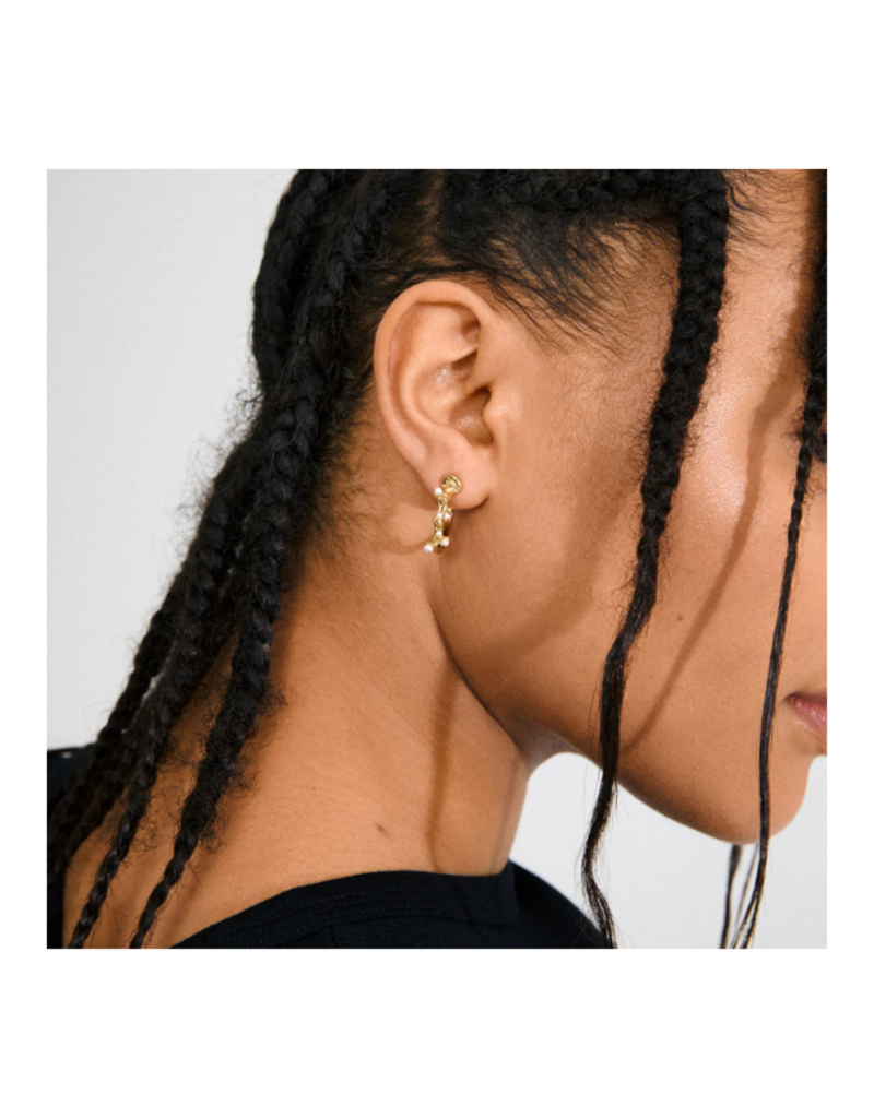 PILGRIM Hadley Earrings in Gold by Pilgrim