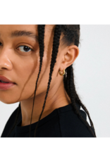 PILGRIM Nevaeh Hoop Earrings in Gold by Pilgrim